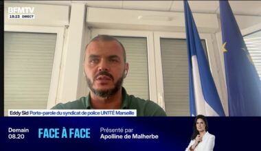 "On était face à un individu qui était menaçant et véhément" à l'égard des policiers, souligne Eddy Sid, porte-parole du syndicat de police UNITÉ Marseille