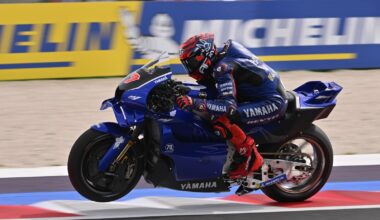 Premier week-end en Grand Prix pour le Yamaha V4