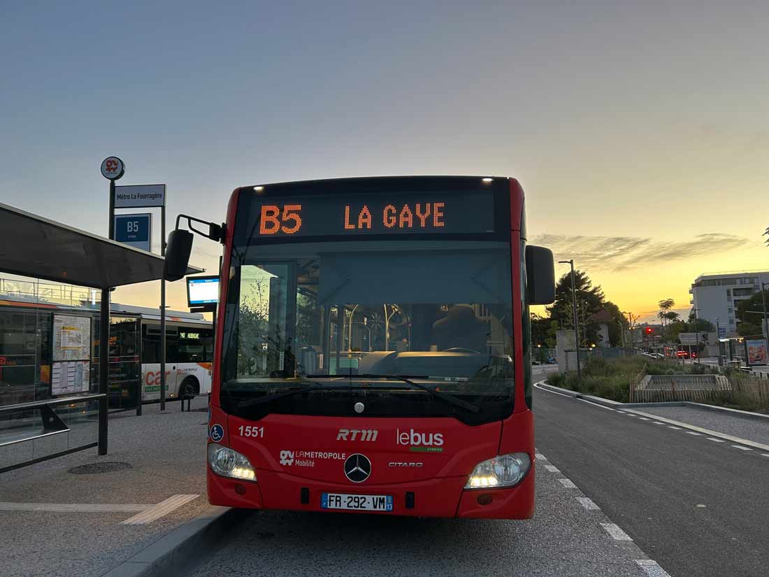 La ligne B5 renforce l’offre de mobilité à Marseille