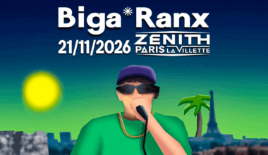 Biga*Ranx annonce un concert au Zénith de Paris le 21 novembre 2026