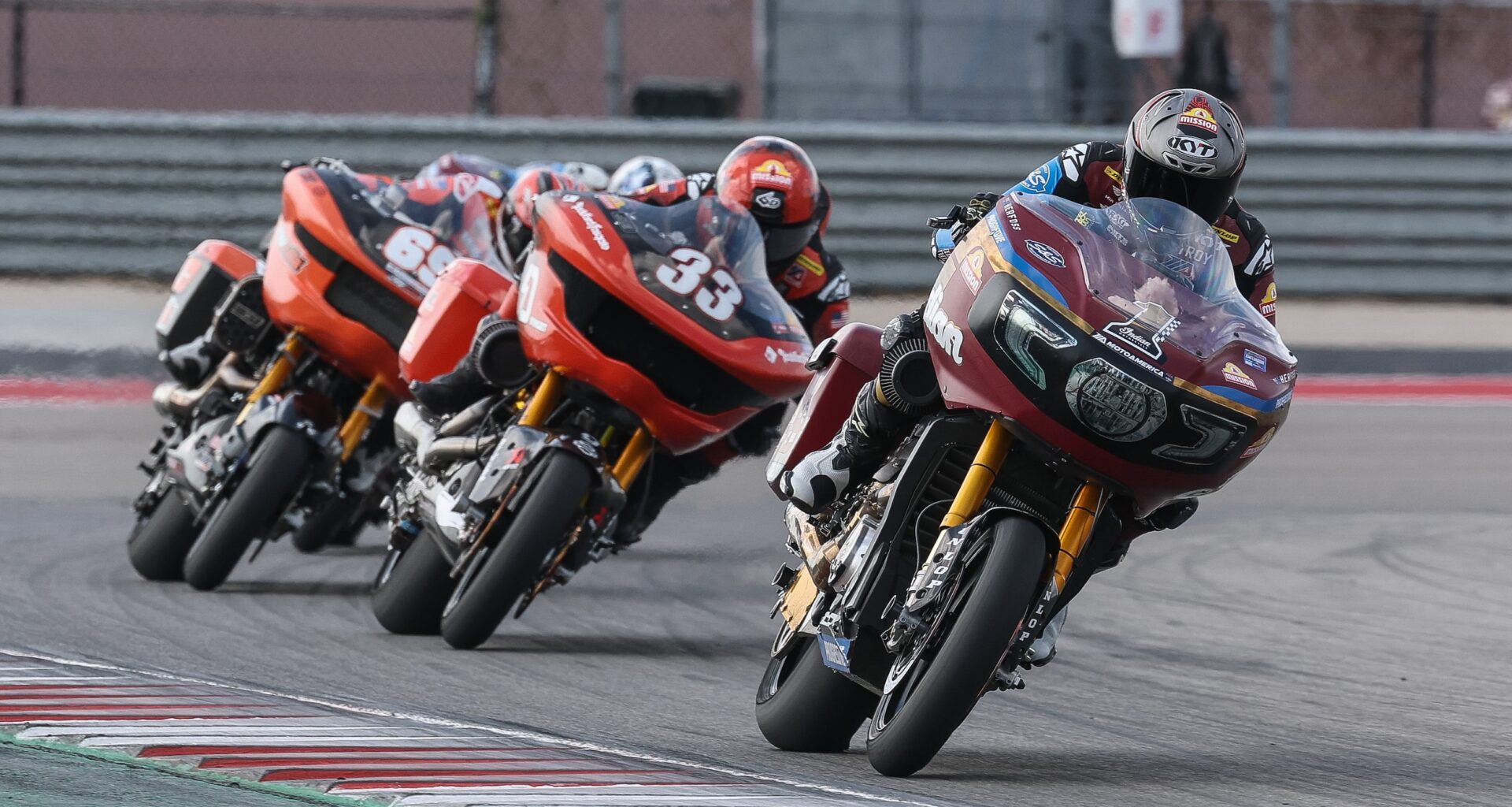 MotoAmerica Baggers, Austin : Double podium pour Baz, Wyman couronné !