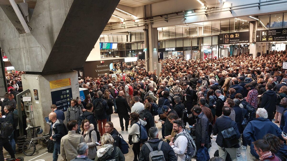 Gare Montparnasse : un TGV percute un bloc de béton près de Paris, de gros retards sur la ligne Atlantique