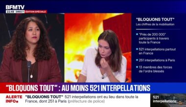 521 interpellations dans tout le pays, dont 251 à Paris