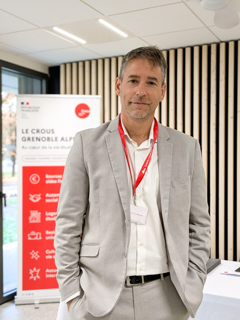 Boris Targe occupe la fonction de directeur général du Crous Grenoble Alpes