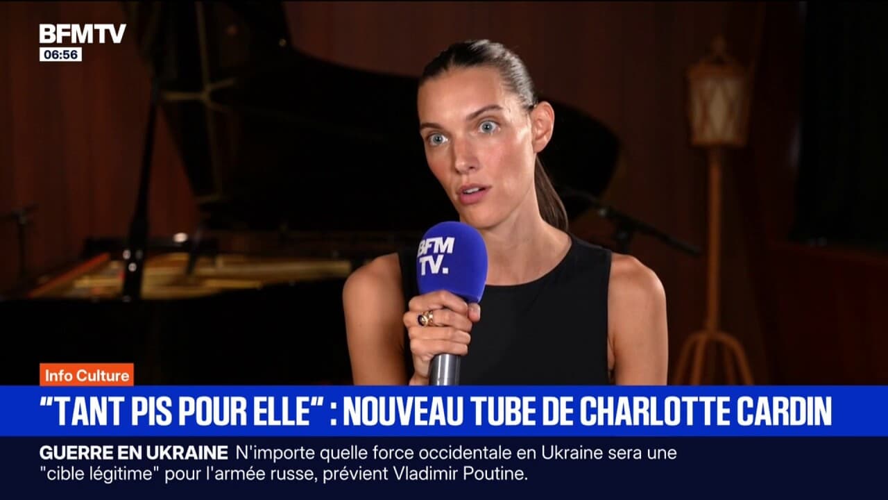 "C'est une chanson un peu plus sombre": "Tant pis pour elle", le nouveau tube de Charlotte Cardin - BFMTV
