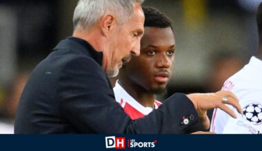 L'entraîneur de Monaco en est pleinement conscient : "Nous avons eu de la chance que ce n'était que 3-0 pour le Club Bruges à la mi-temps"