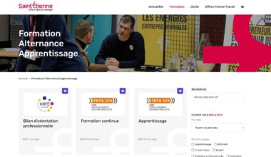 Emploi, formation, création… la Ville de Saint-Etienne lance une plateforme dédiée