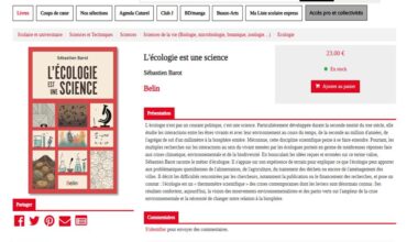 TOULON : "L'écologie est une science", de Sébastien BAROT