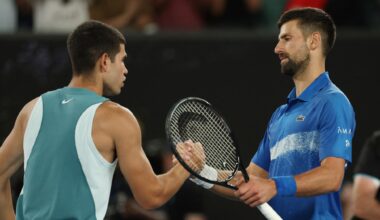 suivez la demi-finale entre Novak Djokovic et Carlos Alcaraz en live