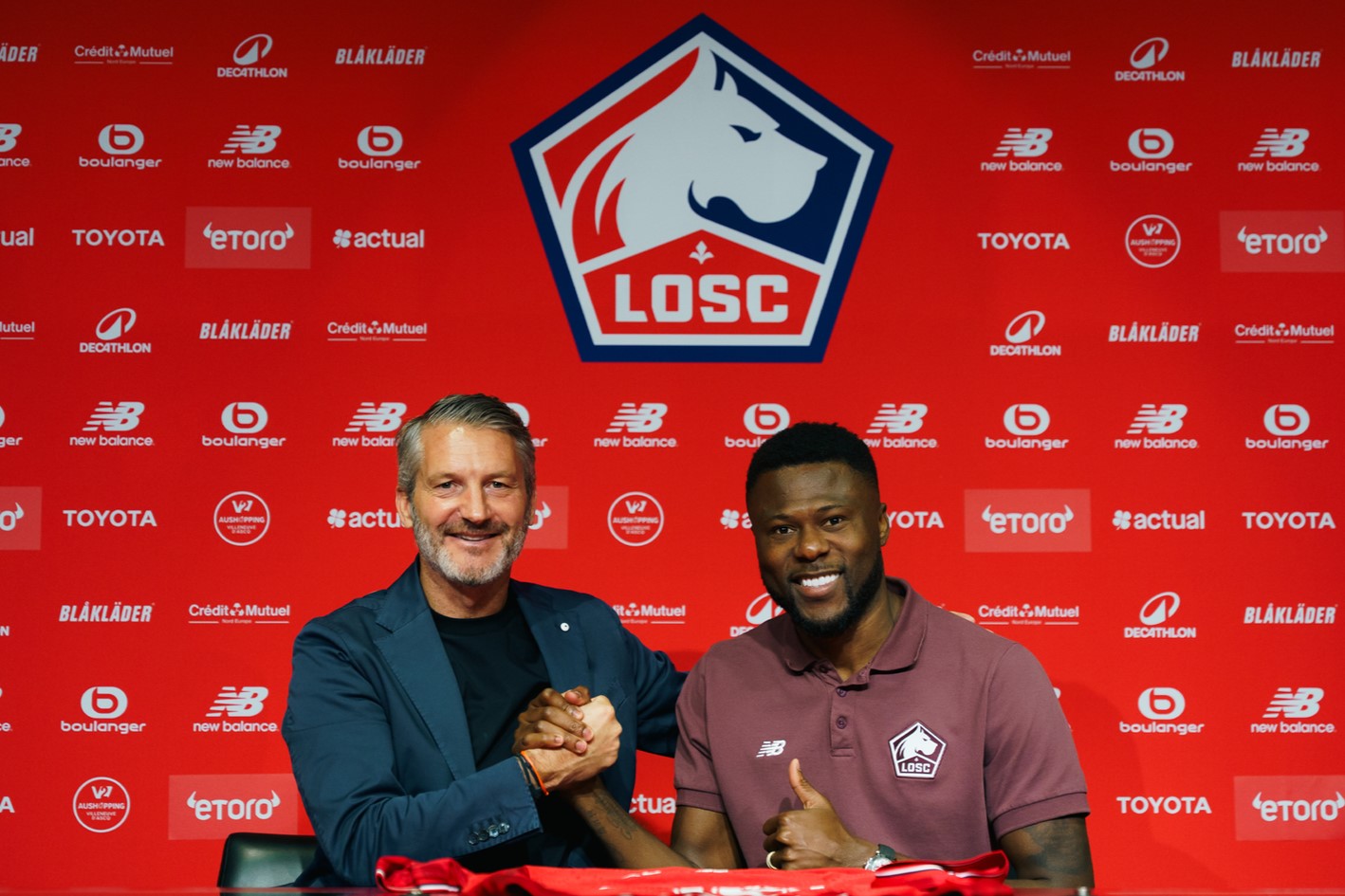 Mercato : "Un atout de plus", Olivier Létang se félicite de l'arrivée de Chancel Mbemba