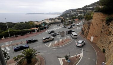 La Moyenne Corniche réduite à une voie pendant 18 mois pour la construction d’un immeuble entre Monaco et Nice