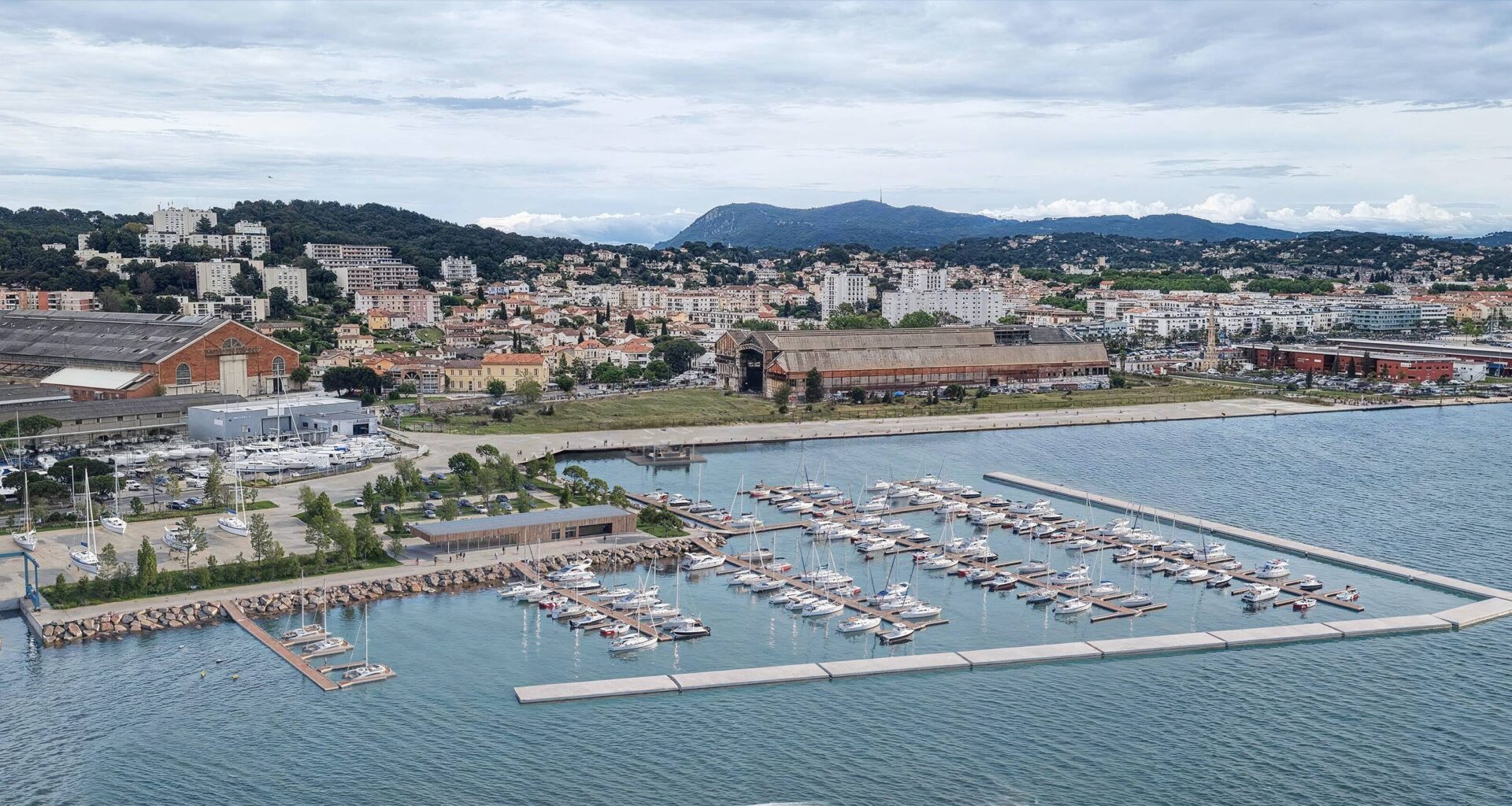 Un nouveau port en vue avec 250 anneaux près de l’atelier mécanique à La Seyne
