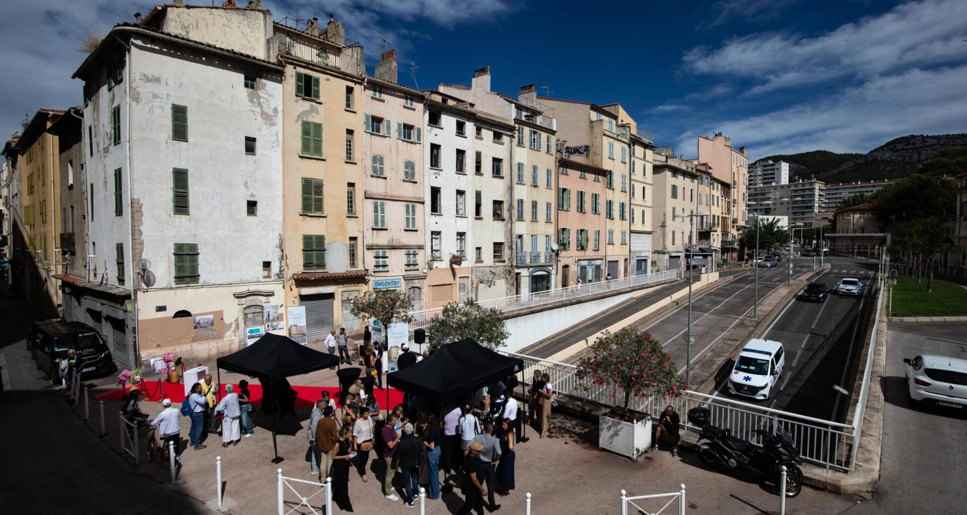 Ces immeubles vétustes du cœur de ville de Toulon vont être transformés en logements modernes et confortables