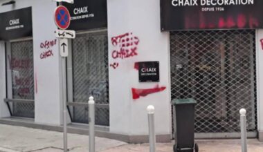 Tags calomnieux sur le magasin du député UDR Bernard Chaix à Nice: les enquêteurs sur la piste d’un couple
