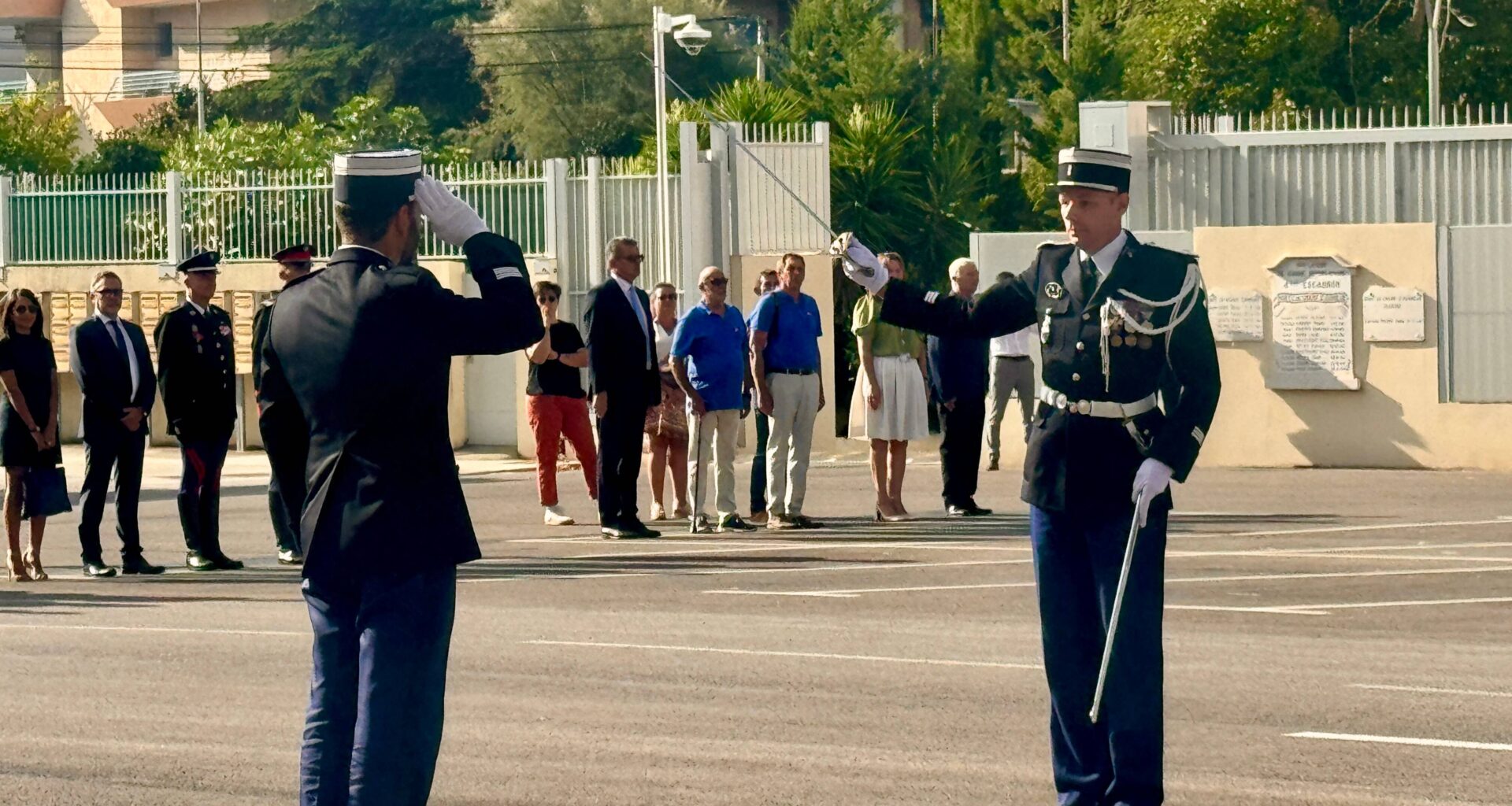 À Nice, prise de commandement à l’Escadron départemental de sécurité routière