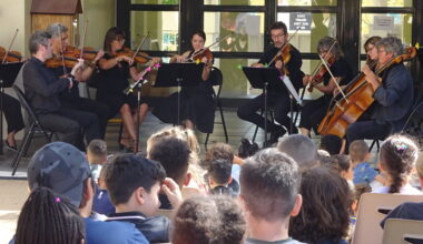 Grâce aux musiciens de l'opéra et de la Marine nationale, la rentrée se fait en musique dans les écoles de Toulon