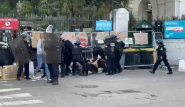 La police déloge des étudiants qui bloquaient l’accès à une fac, deux campus niçois fermés