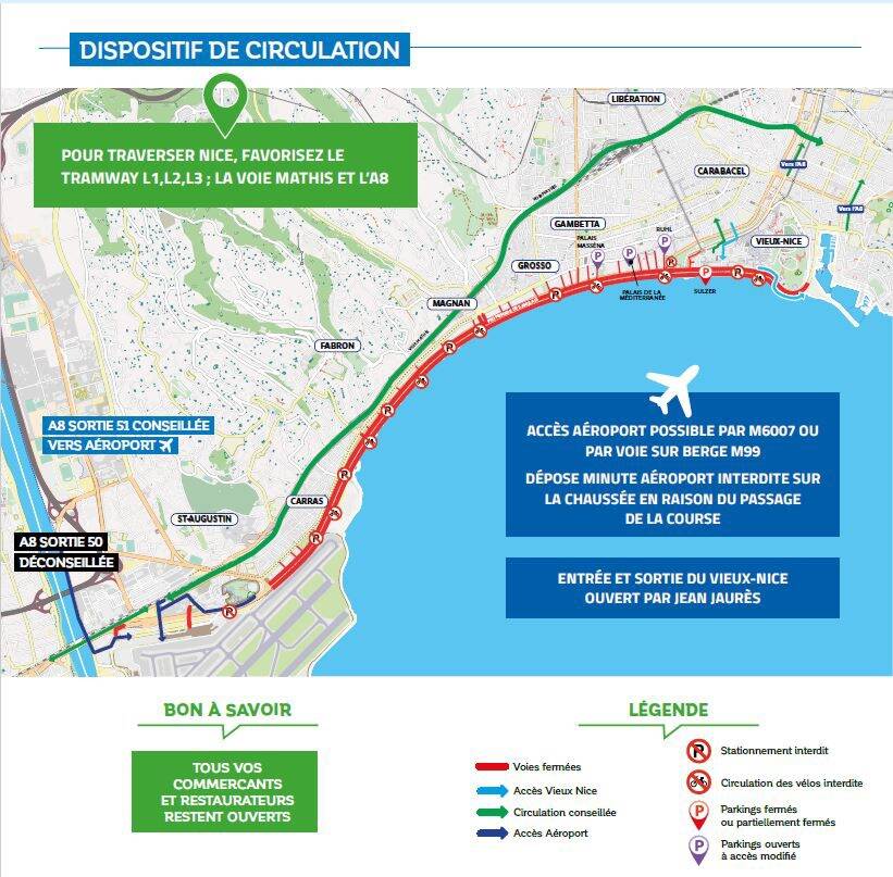 Ironman world championship: comment circuler et stationner à Nice ce dimanche