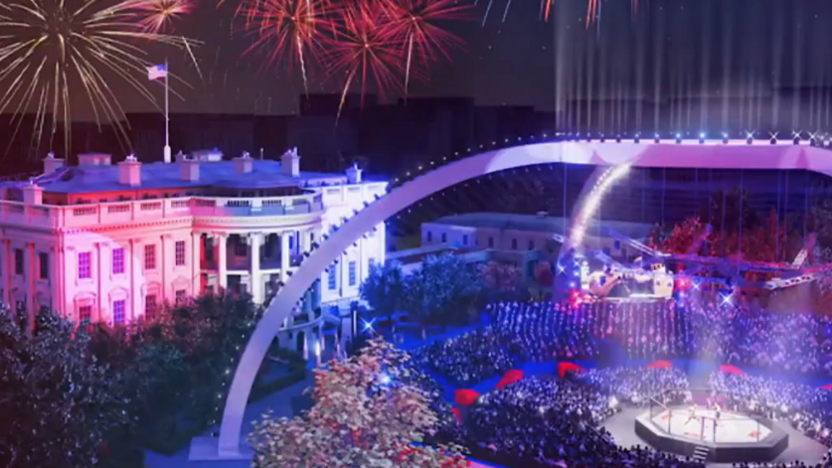 MMA : les images du démentiel projet de l’UFC à la Maison Blanche, avec 90 000 personnes attendues