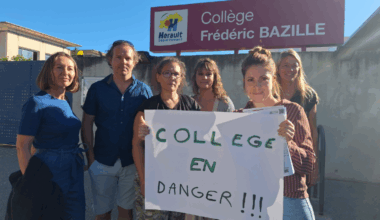 “On ne joue pas avec l’avenir de nos enfants” : parents et profs du collège Bazille en colère à Castelnau-le-Lez  