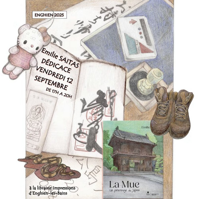 Dédicace de Emilie Saitas
