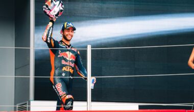 Bastianini s’offre son premier podium avec KTM
