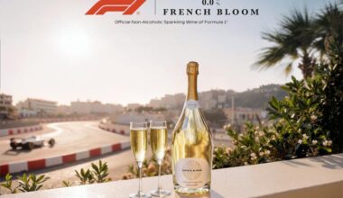 AUTOMOBILE : Formule 1® et French Bloom, le vin effervescent sans alcool partenaire officiel