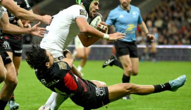 Toulon sans Villière, Abadie et Jaminet à Montpellier