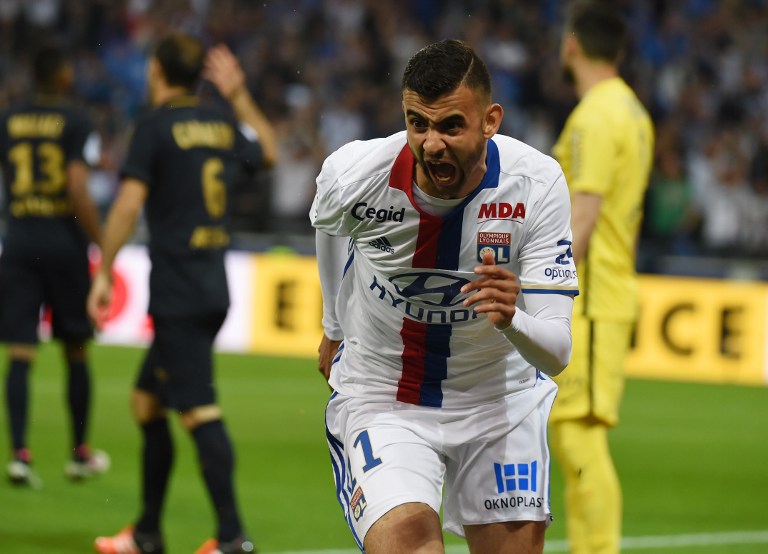 Les chiffres de Rachid Ghezzal à l'OL