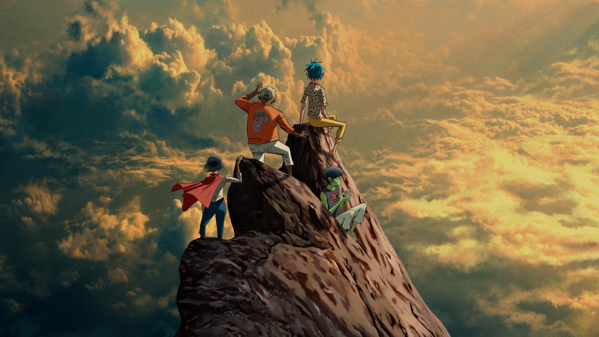 La pochette de leur 9e album, "The Mountain".