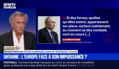 pour Bernard-Henri Lévy, écrivain, "l'Europe tient tout à fait son rang face à la Russie"