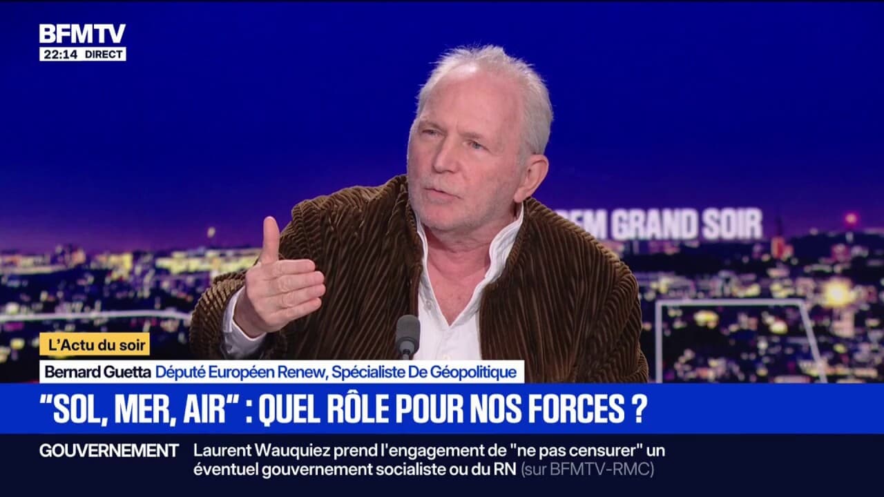 "Il s'agit de fournir à l'Ukraine les moyens de se défendre contre une nouvelle attaque de la Russie", souligne Bernard Guetta, député Européen Renew