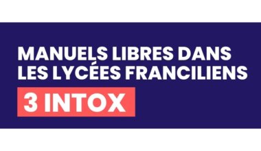 Manuels scolaires numériques en Île-de-France : la Région met les choses au clair