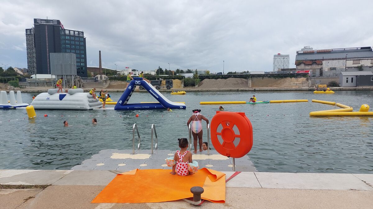 « Elle est incroyable, elle est bonne » : Saint-Denis fait un « dernier plouf » avant la rentrée