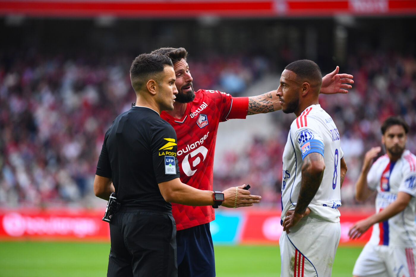 Il n’y avait pas penalty pour Lille contre l’OL - Ligue 1 - J6 - Lille-OL (0-1)