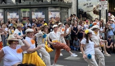 En Images : Top départ pour la Biennale de la danse à Lyon avec son traditionnel défilé