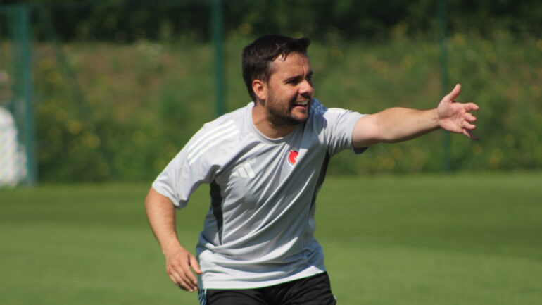 Jonatan Giráldez, entraîneur de l'OL Lyonnes