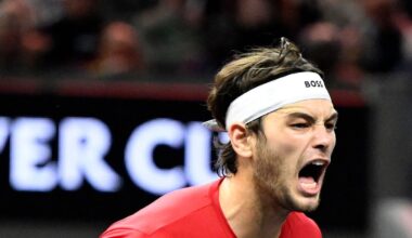 Taylor Fritz s'est imposé en deux sets contre Carlos Alcaraz (Getty Images)