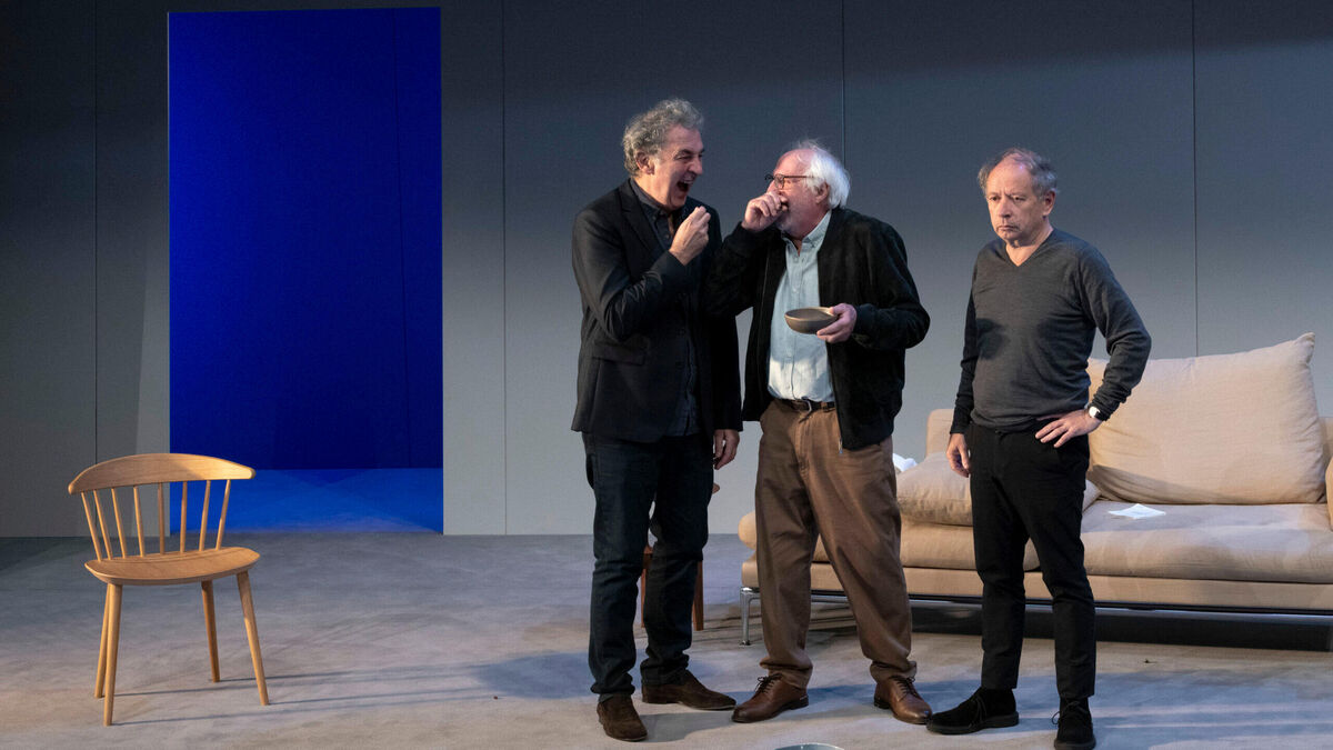 Théâtre à Paris : sur scène, François Morel et ses potes des Deschiens ont l’« Art » et la manière