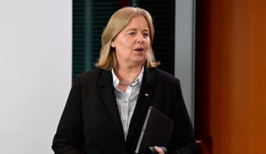La ministre allemande du Travail, Bärbel Bas, à Berlin le 30 juillet 2025