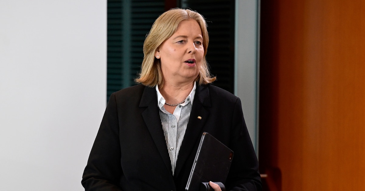 La ministre allemande du Travail, Bärbel Bas, à Berlin le 30 juillet 2025