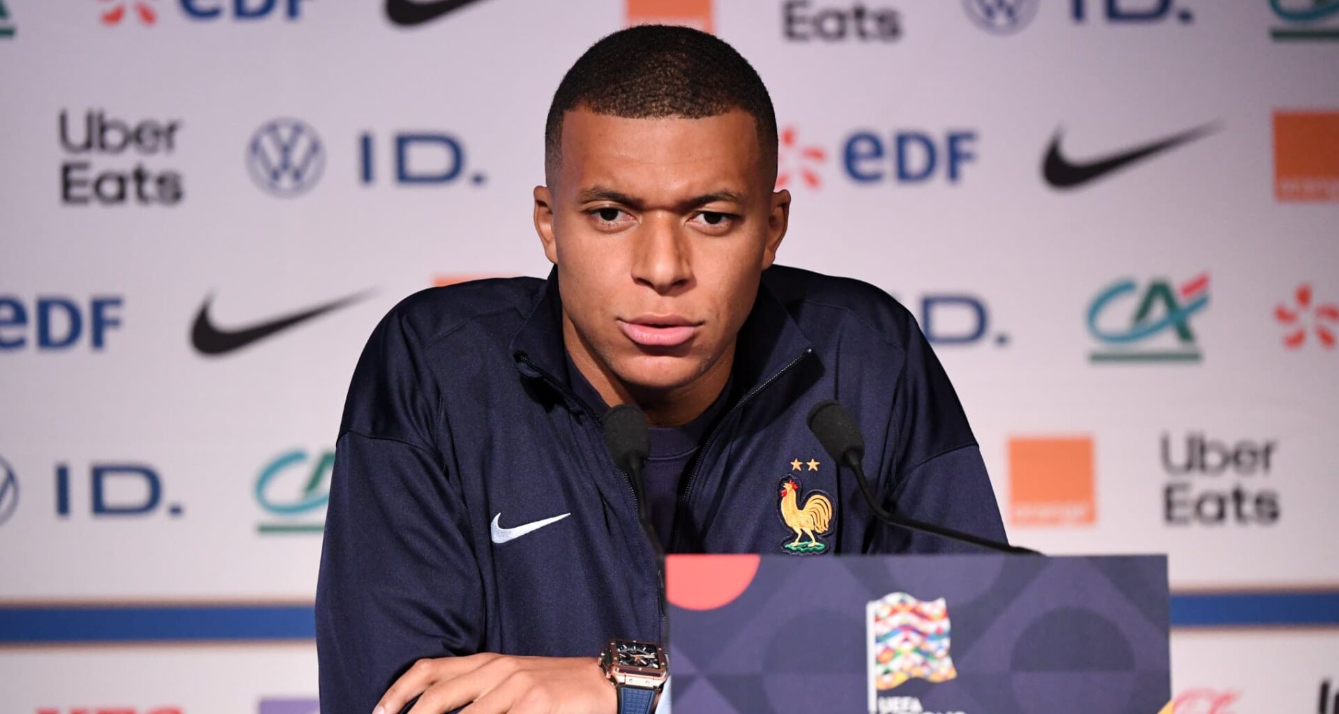 suivez en live la conférence de presse de Mbappé et Deschamps à la veille d'Ukraine-France