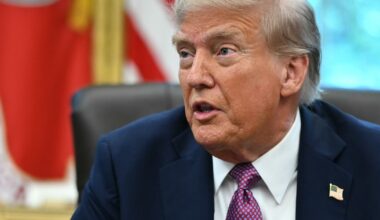 Le président américain Donald Trump lors d'un point presse à la Maison Blanche à Washington, aux Etats-Unis, le 5 septembre 2025