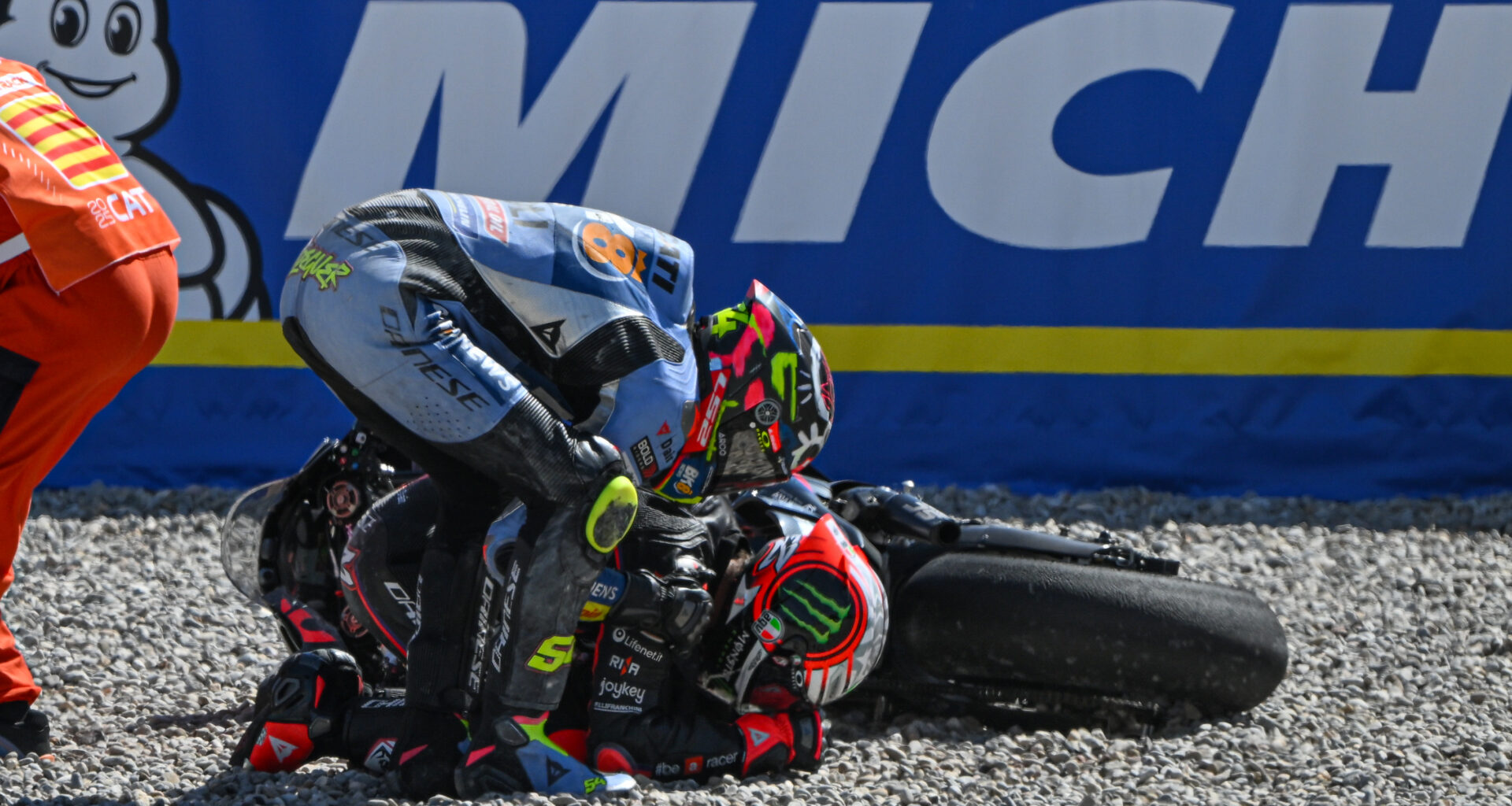 Morbidelli et Aldeguer pénalisés après leurs accrochages en Tissot Sprint