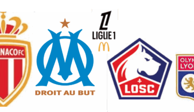 Monaco toujours légèrement plus fort que l'OM, devant Lille et Lyon...