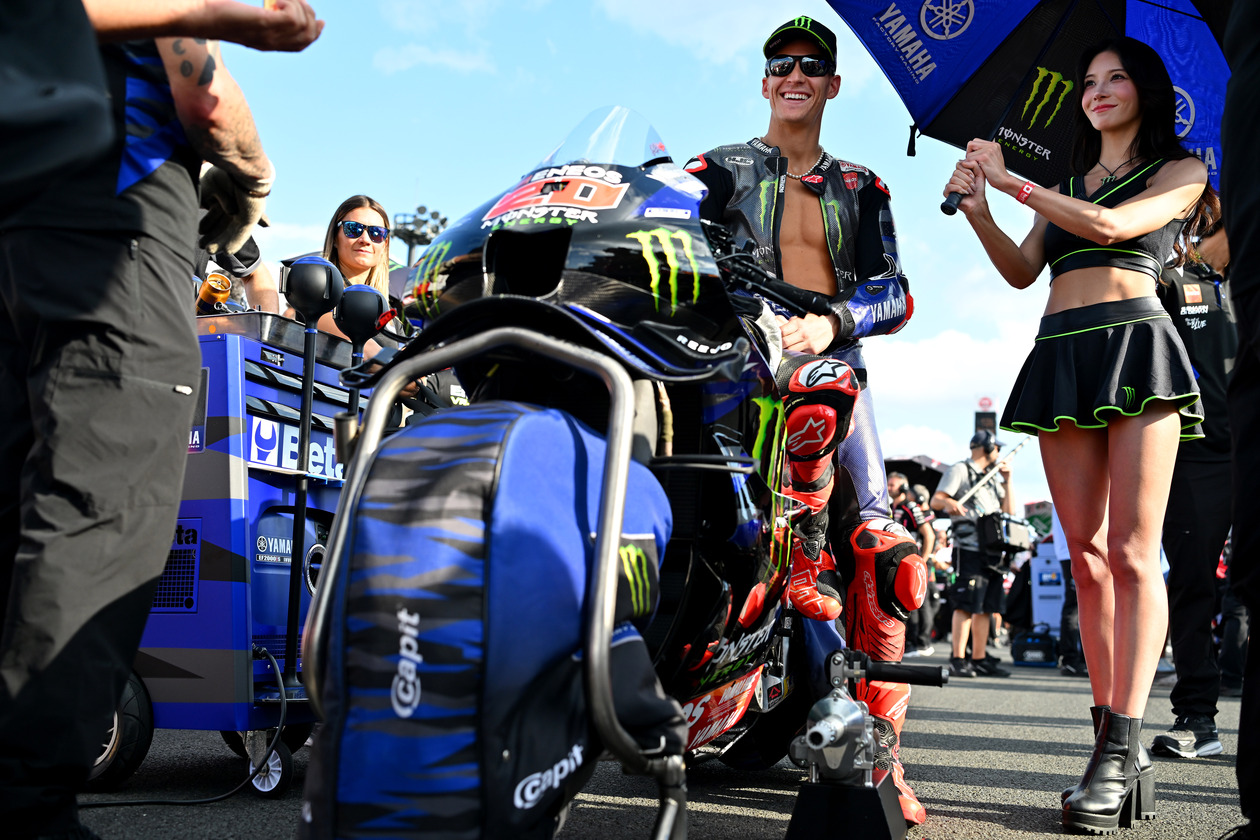 8. in Motegi, Fabio Quartararo ist „nicht zufrieden“ mit der Leistung von Yamaha