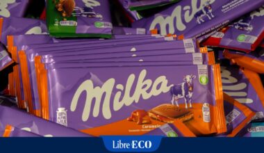 La société derrière Milka poursuivie en Allemagne pour avoir réduit ses barres chocolatées