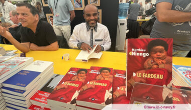 Matthieu Niango présente "Le Fardeau" à Nancy