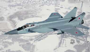 Trois avions russes MiG-31, semblables à celui-ci, ont survolé le golfe de Finlande dans l