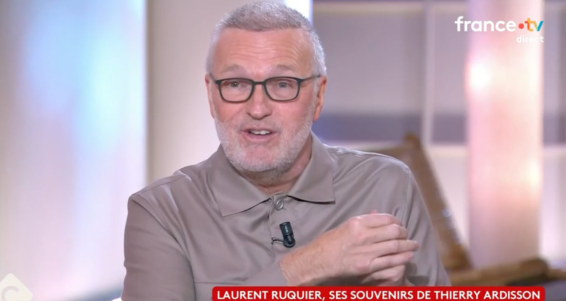 Mort de Thierry Ardisson : Laurent Ruquier sort enfin du silence "Je voudrais qu'il soit là pour qu'on se fâche à nouveau" (VIDEO)